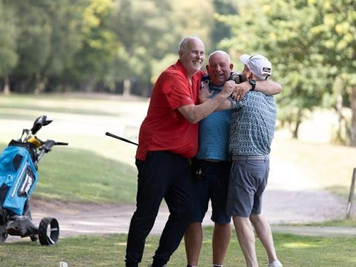 Mytime Active Stories - Stuart playing golf.