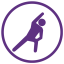 Exercise classes icon