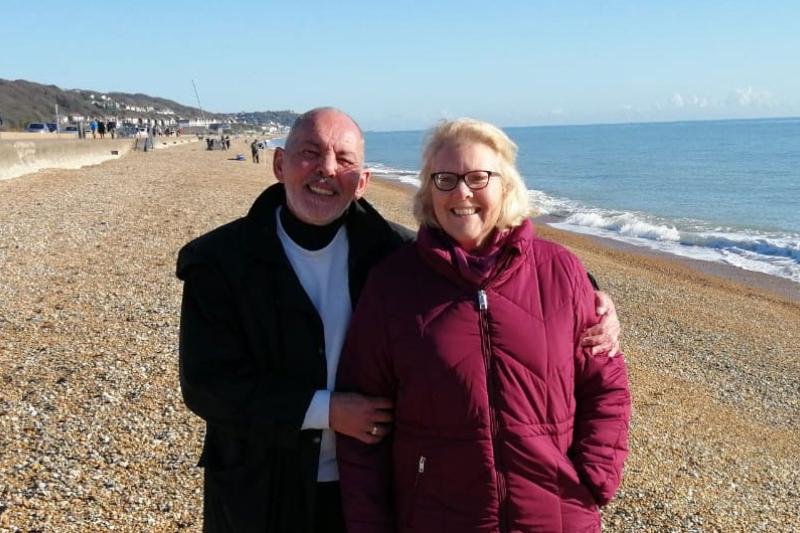Our local hero Rob and his wife Frances