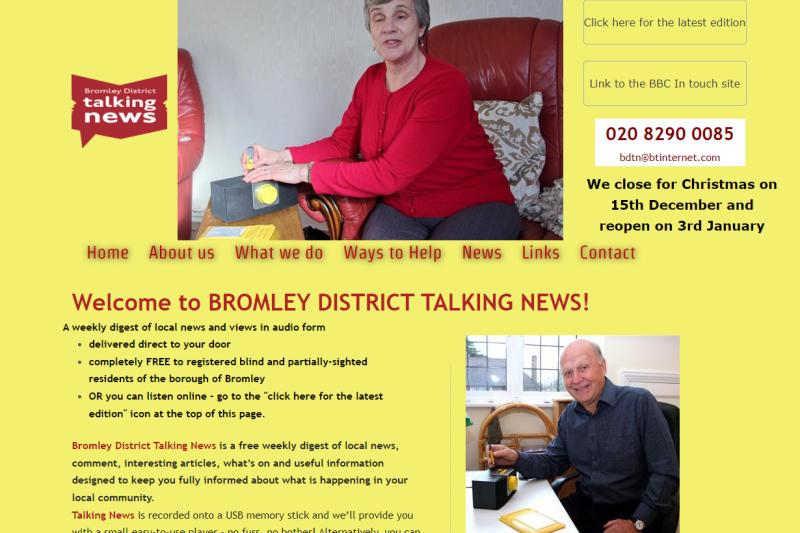 Bromley District Talking News