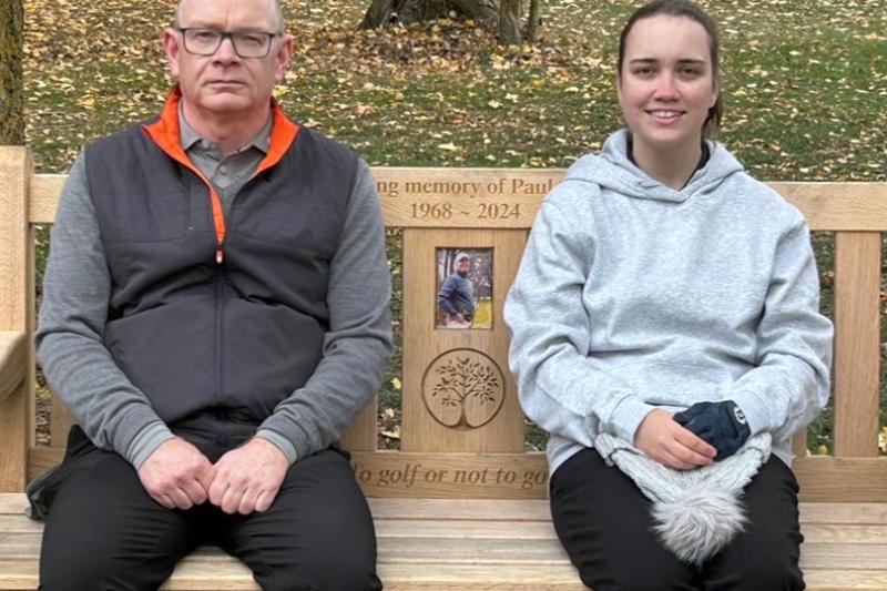 Megan Field and her Dad